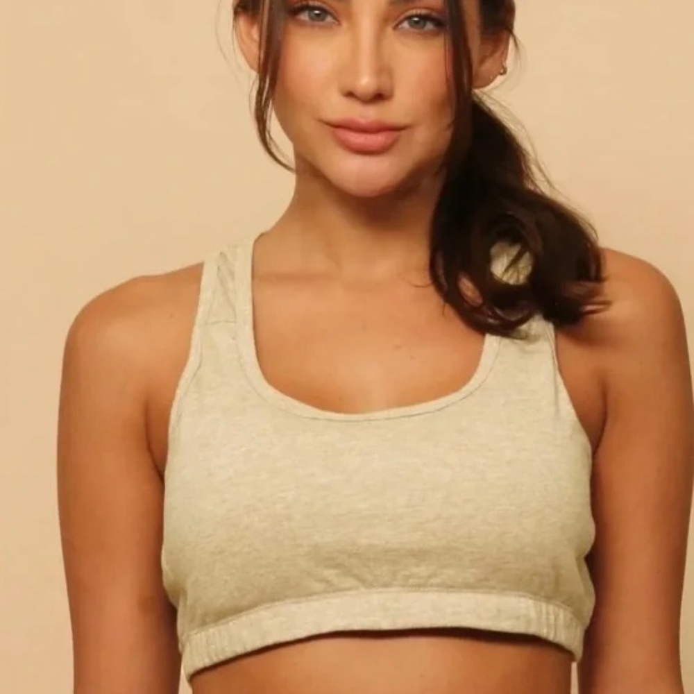 Cottonique Racerback Cotton Bra